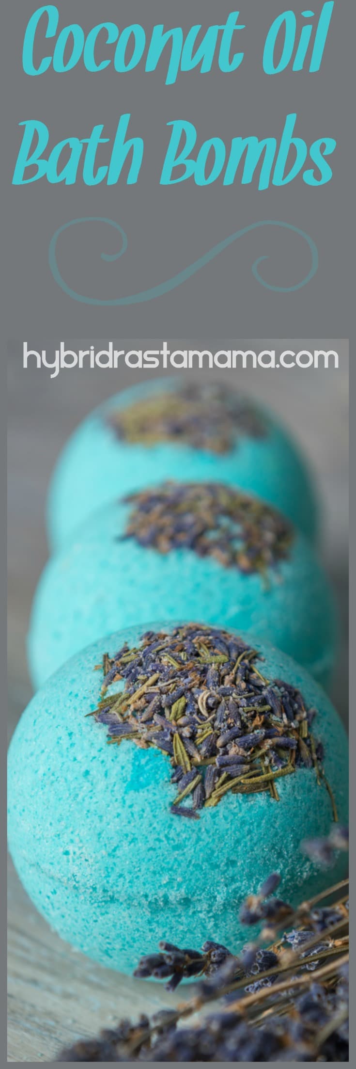 Coconut Oil Bath Bombs by Hybrid Rasta Mama
