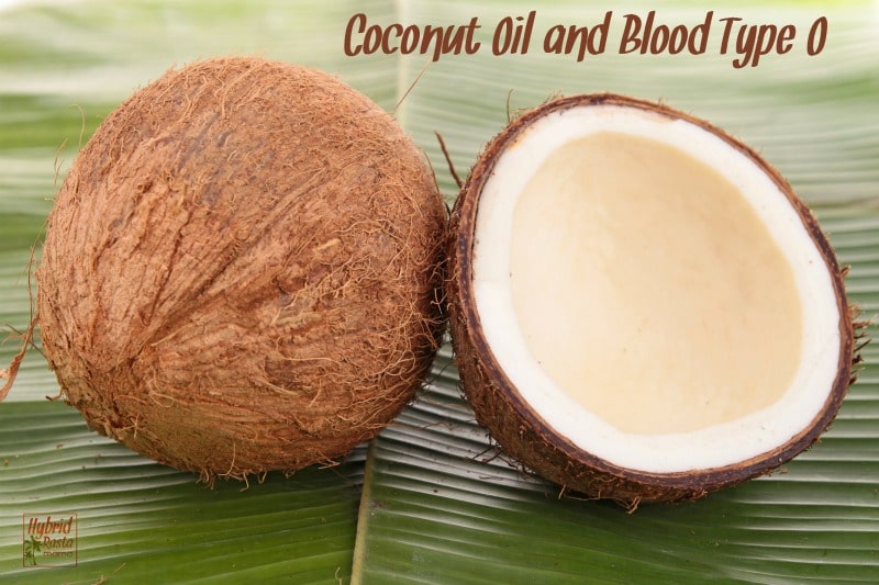 Coconut Oil and Blood Type O; by Hybrid Rasta Mama