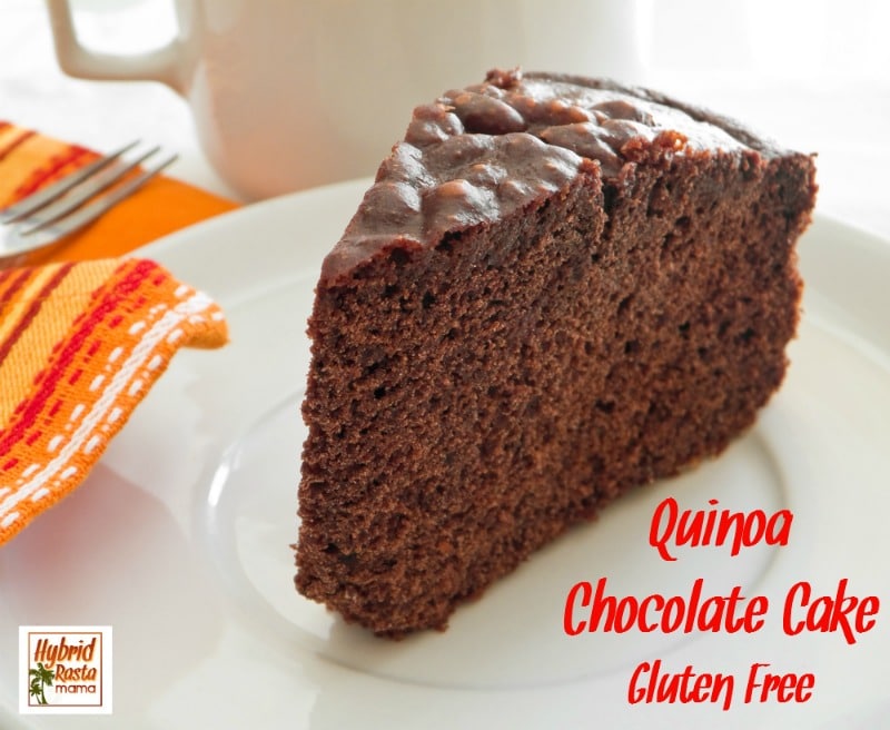 Quinoa Chocolate Cake Recipe by Hybrid Rasta Mama