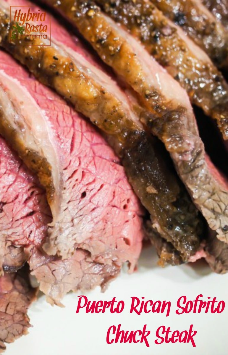 Puerto Rican Sofrito Chuck Steak A Meat Lover's Delight by Hybrid